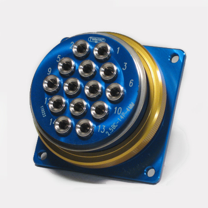 TWINTEC 2.5BC-14-16多管连接器14孔气动接头