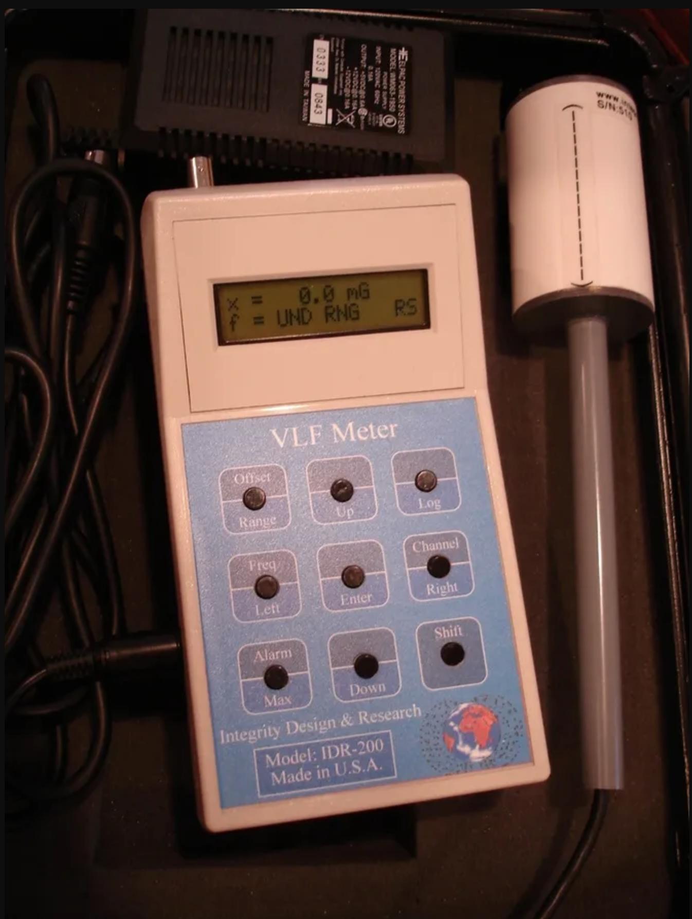 美国Integrity Design Research VLF 3轴高斯计IDR-200