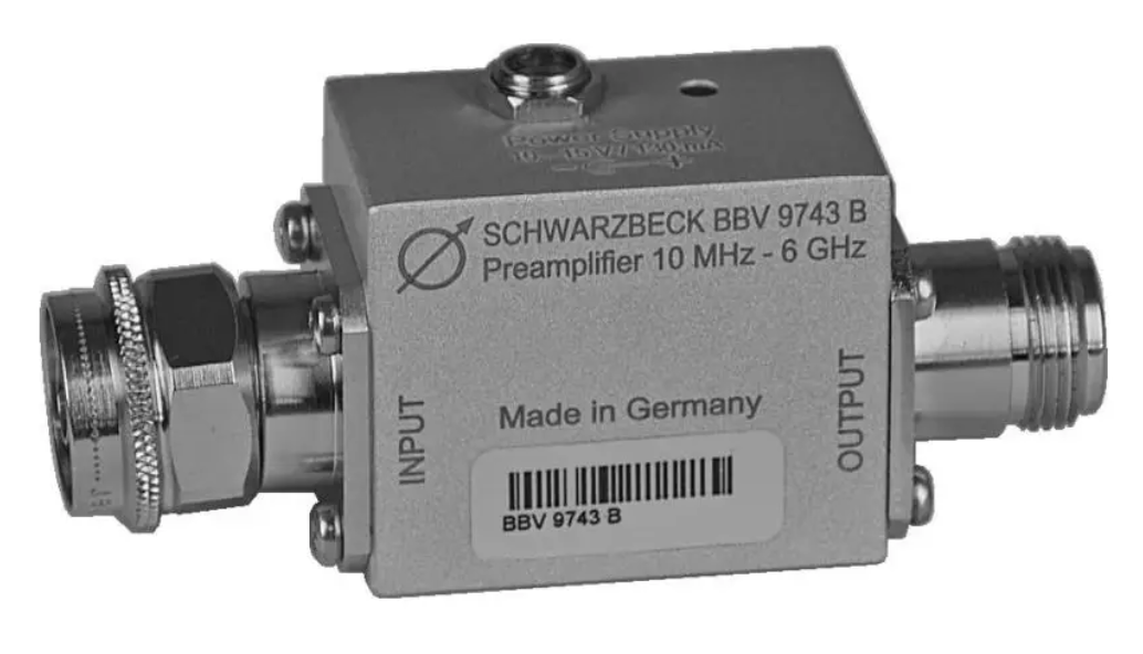 德国Schwarzbeck BBV 9743 B – 宽带前置放大器