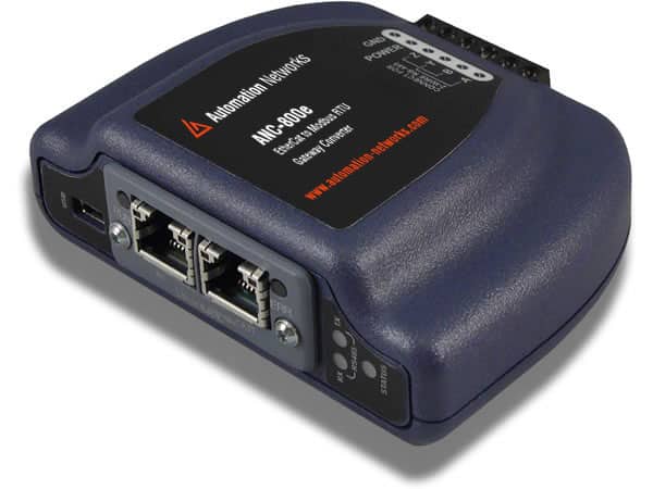 Automation Networks ANC-800e 以太网控制自动化到Modbus RTU网关转换器
