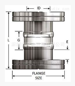 Huntington玻璃适配器 VFK-075-d